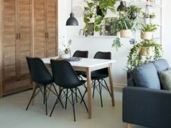 Chaise KLARUP Noir/noir -Royal Oak || Basic Soldes Boutique 106899