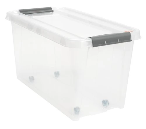 Boîte De Rangement PROBOX 70L A/couvercle Transparent 1 Boîte De Rangement PROBOX 70L A/couvercle Transparent