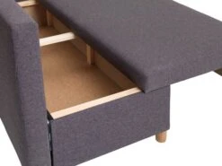 Canapé Convertible Méridienne HAMPEN Gris -Royal Oak || Basic Soldes Boutique 113566