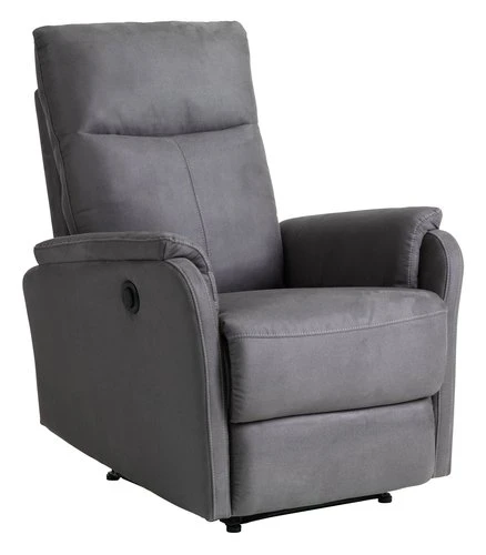 Fauteuil Inclinable ABILDSKOV électrique Tissu Gris 1 Fauteuil Inclinable ABILDSKOV électrique Tissu Gris