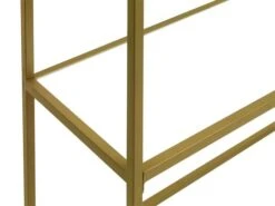 Console PANDRUP 30x110 Blanc/doré -Royal Oak || Basic Soldes Boutique 113808