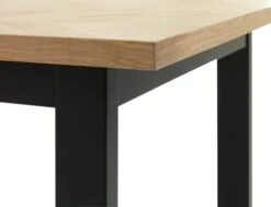 Table AGERSKOV 90x200 Chêne/noir -Royal Oak || Basic Soldes Boutique 113813