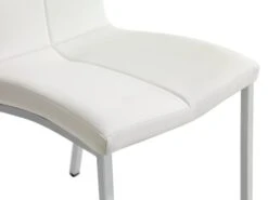 Chaise HAVNDAL Blanc/chrome -Royal Oak || Basic Soldes Boutique 113858