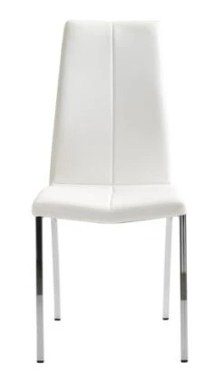 Chaise HAVNDAL Blanc/chrome -Royal Oak || Basic Soldes Boutique 114677