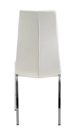 Chaise HAVNDAL Blanc/chrome -Royal Oak || Basic Soldes Boutique 114678