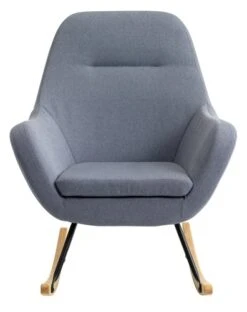 Fauteuil à Bascule NEBEL Bleu Clair -Royal Oak || Basic Soldes Boutique 114730