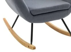 Fauteuil à Bascule NEBEL Bleu Clair -Royal Oak || Basic Soldes Boutique 114732