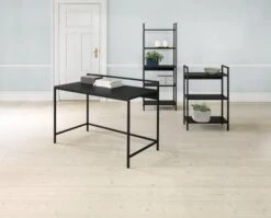 Étagère TISTRUP 3 Tablettes Noir -Royal Oak || Basic Soldes Boutique 115135
