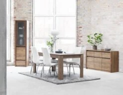 Chaise HAVNDAL Blanc/chrome -Royal Oak || Basic Soldes Boutique 115227 1