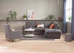 Table Basse GADEVANG Ø65 Blanc/doré -Royal Oak || Basic Soldes Boutique 115233 1