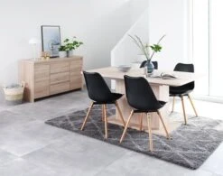 Royal Oak Chaise KASTRUP Noir/chêne -Royal Oak || Basic Soldes Boutique 115286