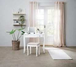 Tabouret MALLING Blanc/beige -Royal Oak || Basic Soldes Boutique 115294