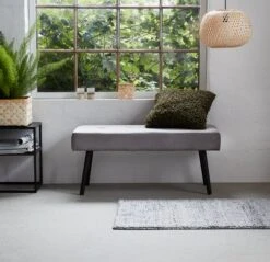 Banc RJUKAN Velours Gris 5 Banc RJUKAN Velours Gris -Royal Oak || Basic Soldes Boutique 115505