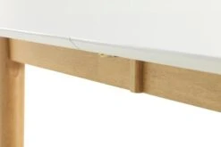 Table EGENS 90x190/270 Blanc -Royal Oak || Basic Soldes Boutique 118482