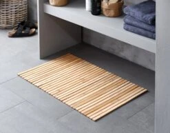 Tapis De Bain MARIEBERG 50x80 Bambou KRONBORG -Royal Oak || Basic Soldes Boutique 119133