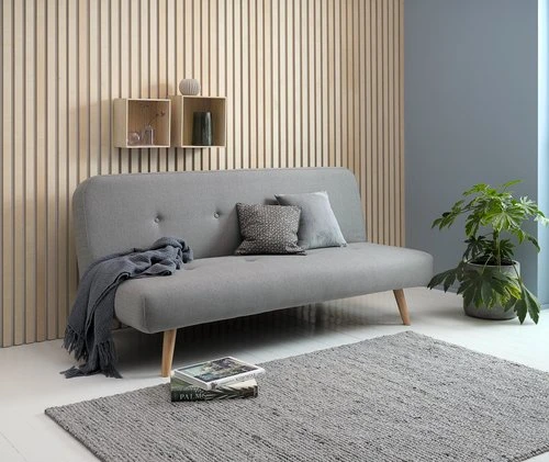 Canapé Convertible JUVRE Gris Clair 8 Canapé Convertible JUVRE Gris Clair – Image 8