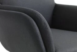 Fauteuil A/repose-pied TANKEFULD Gris Foncé -Royal Oak || Basic Soldes Boutique 126621