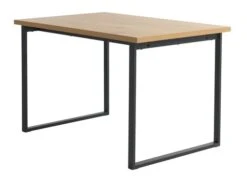 Table AABENRAA 80x120 ChĂȘne/noir