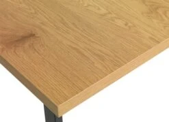 Table AABENRAA 80x120 Chêne/noir -Royal Oak || Basic Soldes Boutique 126812