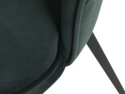 Chaise RISSKOV Velours Vert Foncé/noir -Royal Oak || Basic Soldes Boutique 126873