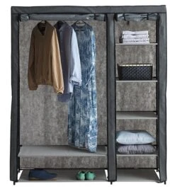 Armoire DAMHUS 149x174 Gris Foncé -Royal Oak || Basic Soldes Boutique 128297