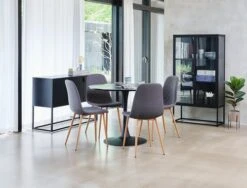 Buffet VIRUM 3 Portes Noir -Royal Oak || Basic Soldes Boutique 128714