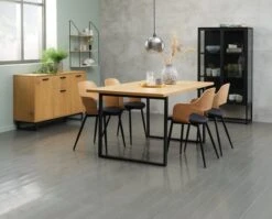 Vitrine VIRUM 2 Portes Noir -Royal Oak || Basic Soldes Boutique 128765