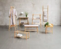 Banc VANDSTED Gris/bambou -Royal Oak || Basic Soldes Boutique 128869