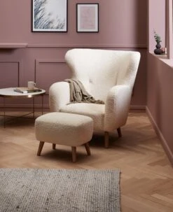 Fauteuil VILDSUND Blanc Cassé -Royal Oak || Basic Soldes Boutique 131860