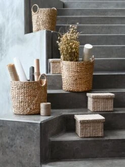 Panier ARE Ø35xH35cm Naturel -Royal Oak || Basic Soldes Boutique 131902