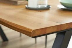 Royal Oak Table SANDBY 100x210 Chêne Naturel/noir -Royal Oak || Basic Soldes Boutique 132685