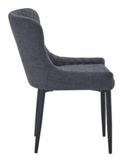 Chaise PEBRINGE Gris/noir -Royal Oak || Basic Soldes Boutique 132715