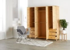 Armoire LYNE 200x224 Teintée -Royal Oak || Basic Soldes Boutique 133649