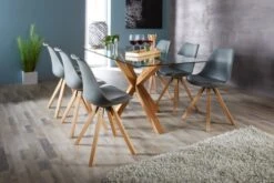 Royal Oak Table AGERBY 90x160 Verre/chêne -Royal Oak || Basic Soldes Boutique 133849