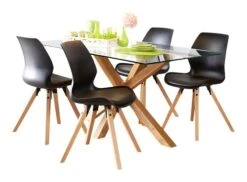 Royal Oak Table AGERBY 90x160 Verre/chêne -Royal Oak || Basic Soldes Boutique 133855