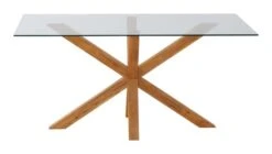 Royal Oak Table AGERBY 90x160 Verre/chêne -Royal Oak || Basic Soldes Boutique 133858