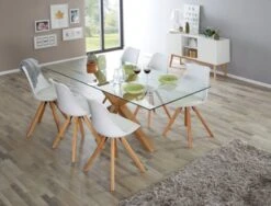 Chaise BLOKHUS Blanc/naturel -Royal Oak || Basic Soldes Boutique 134267