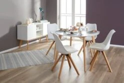 Chaise BLOKHUS Blanc/naturel -Royal Oak || Basic Soldes Boutique 134902