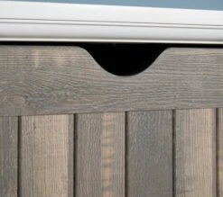 Meuble à Chaussures OLDEKROG 3 Compartiments Blanc/gris -Royal Oak || Basic Soldes Boutique 135240