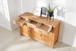 Royal Oak Buffet HAGE 3 Portes 3 Tiroirs Chêne -Royal Oak || Basic Soldes Boutique 135295