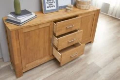 Royal Oak Buffet OLDE 2 Portes 3 Tiroirs Chêne -Royal Oak || Basic Soldes Boutique 135345