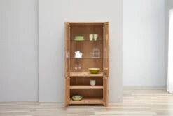 Royal Oak Vitrine OLDE 2 Portes + 2 Portes Vitrées Chêne -Royal Oak || Basic Soldes Boutique 135351