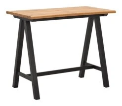 Royal Oak Table De Bar SANDBY 71x128 Chêne Naturel/noir -Royal Oak || Basic Soldes Boutique 137270