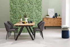 Royal Oak Table SANDBY 100x160 Chêne Naturel/noir -Royal Oak || Basic Soldes Boutique 137312