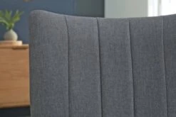 Chaise NORDRUP Tissu Gris/naturel -Royal Oak || Basic Soldes Boutique 137506