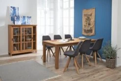 Chaise DREJHUS Tissu Gris Anthracite/naturel -Royal Oak || Basic Soldes Boutique 137666