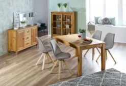 Chaise DREJHUS Tissu Gris Anthracite/naturel -Royal Oak || Basic Soldes Boutique 137668