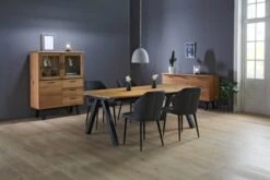 Royal Oak Table SANDBY 100x210 Chêne Naturel/noir -Royal Oak || Basic Soldes Boutique 137742 3