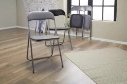 Chaise Pliante VIUF Gris 11 Chaise Pliante VIUF Gris -Royal Oak || Basic Soldes Boutique 137881