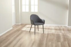 Chaise SABRO Tissu Gris/noir -Royal Oak || Basic Soldes Boutique 139203